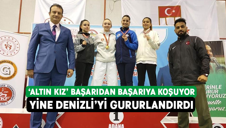 Damla Su Türemen Türkiye Şampiyonu