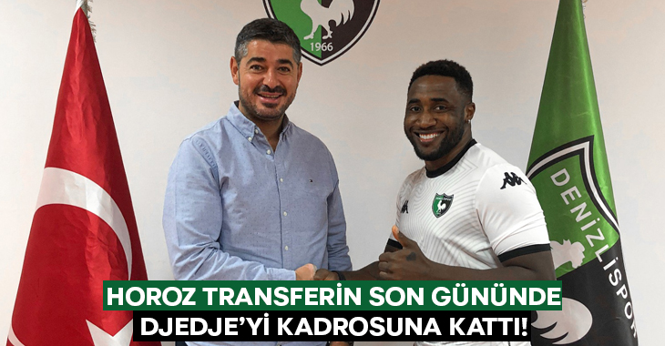 Horoz transferin son gününde Brice Dja Djedje transferini açıkladı!