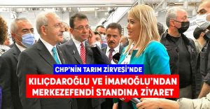 Kılıçdaroğlu’ndan Merkezefendi Belediyesi’nin Standına Ziyaret