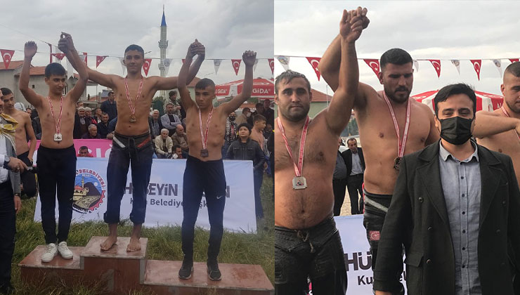 Pamukkale Belediyespor’un Pehlivanları 1 Altın 1 Gümüş Madalya Kazandı