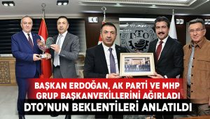 Başkan Erdoğan, AK Parti ve MHP Grup Başkanvekillerini ağırladı