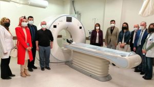 Tavas Devlet Hastanesi’nde bilgisayarlı tomografi cihazı yenilendi