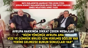 Denizli Milletvekili Ahmet Yıldız’dan dikkat çeken Avrupa mesajları