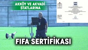 Akköy Ve Akvadi Statlarına FIFA Sertifikası