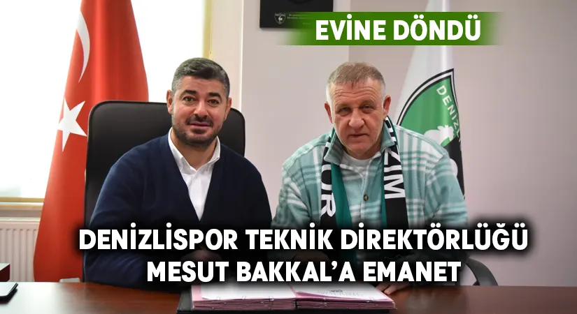 Mesut Bakkal Denizlispor’da