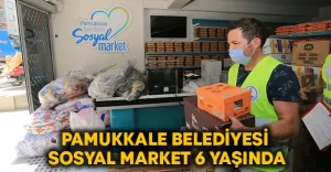 Pamukkale Belediyesi Sosyal Market 6 Yaşında