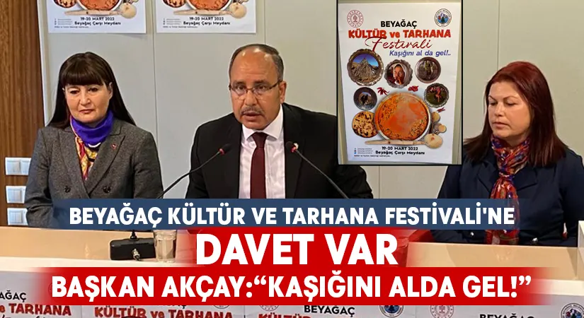 Beyağaç Kültür ve Tarhana Festivali’ne davet var