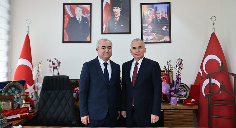 Başkan Zolan’dan MHP İl Başkanı Garip’e ziyaret