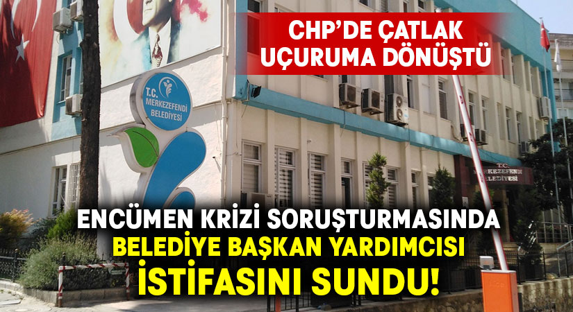Belediye encümen seçimi CHP Merkezefendi’yi karıştırdı.. Başkan Yardımcısı Necdet Yılmaz istifasını sundu!