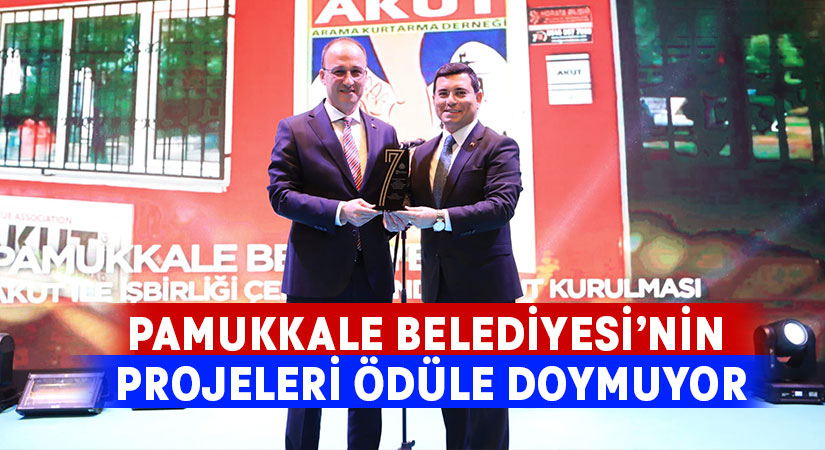 Pamukkale Belediyesi’nin Projeleri Ödüle Doymuyor