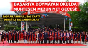 15 Temmuz Şehitler Anadolu Lisesi’nde muhteşem mezuniyet gecesi!