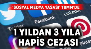 ‘Sosyal medya yasası’ TBMM’de.. 1 yıldan 3 yıla hapis cezası