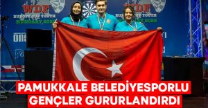 Pamukkale Belediyesporlu Gençler Gururlandırdı