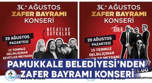 Pamukkale Belediyesi’nden Zafer Bayramı Konseri