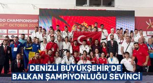 Denizli Büyükşehir’de Balkan Şampiyonluğu sevinci