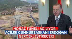 Honaz Tüneli açılıyor.. Açılışı Cumhurbaşkanı Erdoğan gerçekleştirecek!