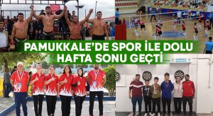 Pamukkale’de Spor İle Dolu Hafta Sonu Geçti