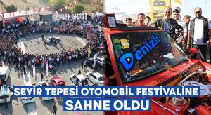 Seyir Tepesi Otomobil Festivaline sahne oldu