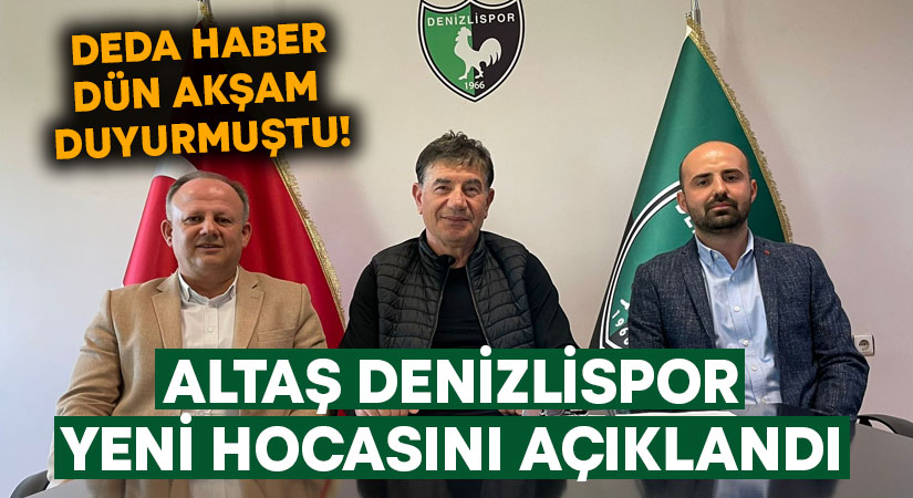 Altaş Denizlispor’da Giray Bulak resmen açıklandı