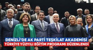 Denizli’de Teşkilat Akademisi Türkiye Yüzyılı Eğitim Programı Düzenlendi