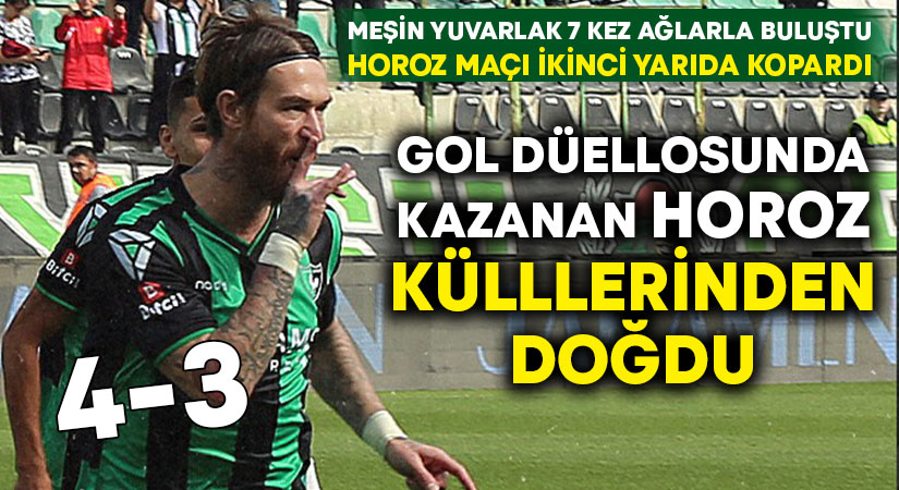 Gol düellosunda kazanan Altaş Denizlispor ilk galibiyetini aldı
