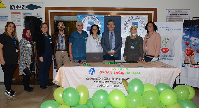 PAÜ Hastanesinde Organ Nakli Haftası Etkinliği Başladı