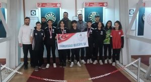 Pamukkale Belediyesporlu dartçılardan 12 madalya
