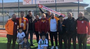 Denizli’de Galatasaray taraftarları özel çocukları ağırladı