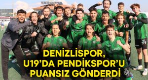 Denizlispor, U19’da Pendikspor’u puansız gönderdi!