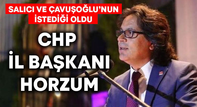 CHP Denizli İl Başkanı Ali Osman Horzum oldu