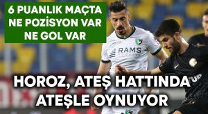 6 puanlık maçta Altaş Denizlispor ile Gençlerbirliği yenişemedi