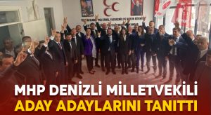 MHP Denizli Milletvekili aday adaylarını tanıttı