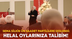 CHP adayı Sema Silkin Ün: Helal oylarınıza talibim!