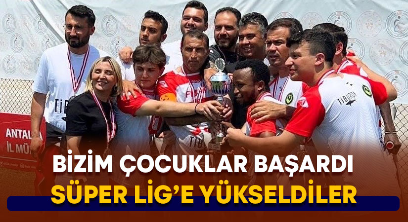 Denizlili Ampute Futbol Takımı, Süper Lig’e yükseldi