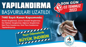 Pamukkale Belediyesi Uyardı! Yapılandırmada Son Gün 3 Temmuz